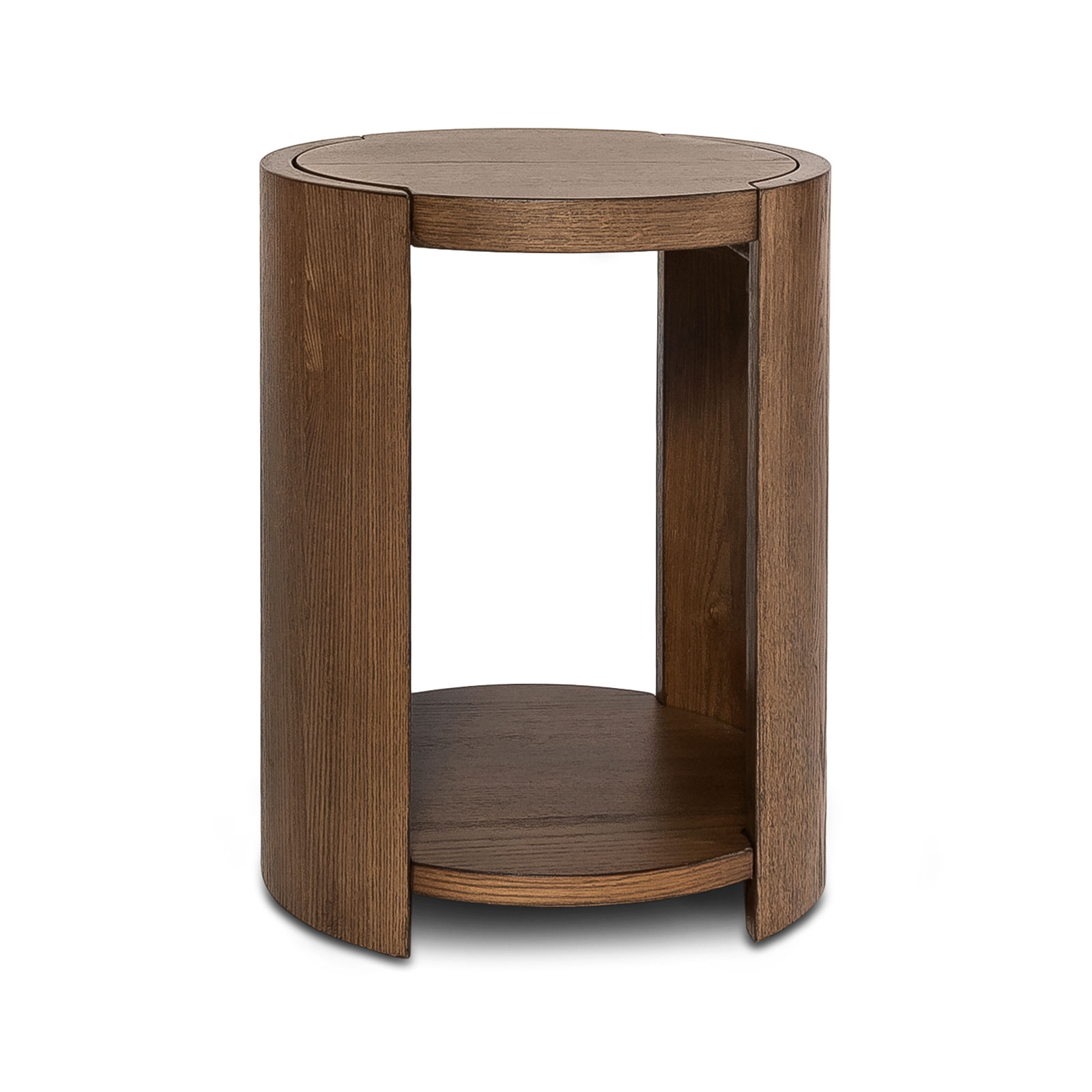 Forma End Table - Smoked Chestnut